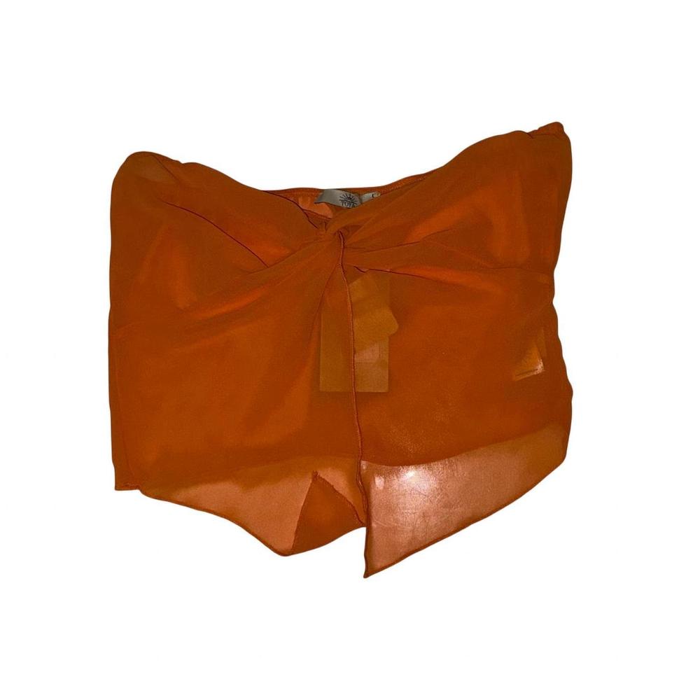 NEW ST.TROPEZ women's tube top in orange
